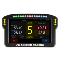 ASCHER RACING Zaslon za volan 4"